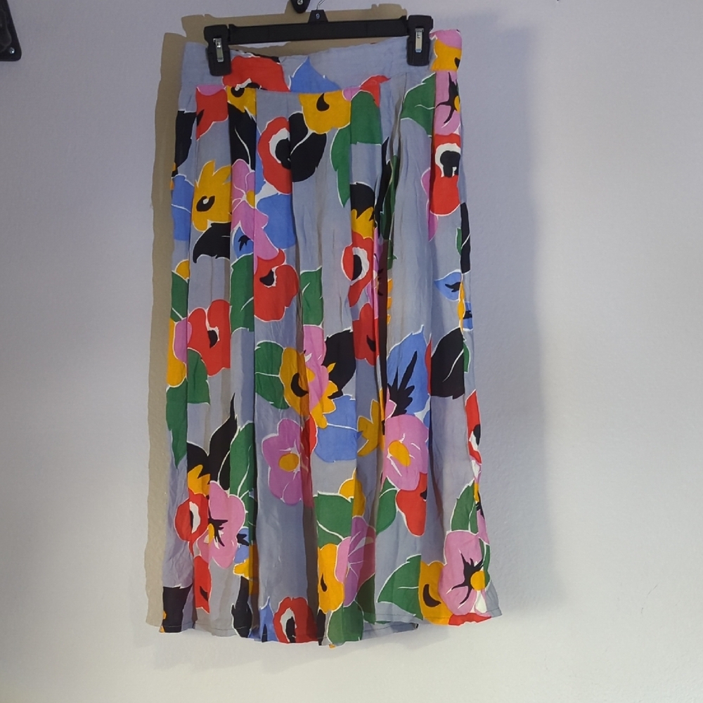 Floral Multicolor Women's Skirt